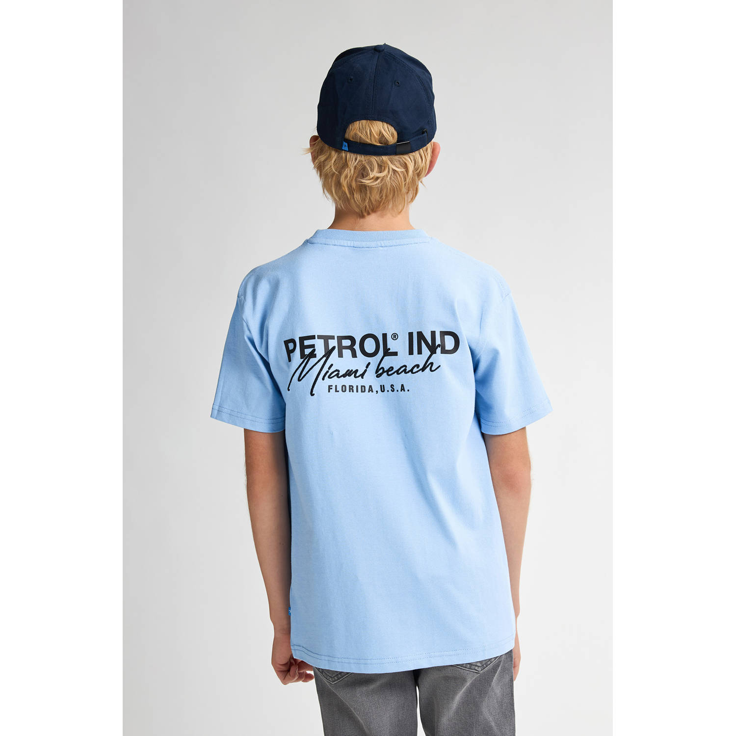 Petrol Industries T-shirt blauw