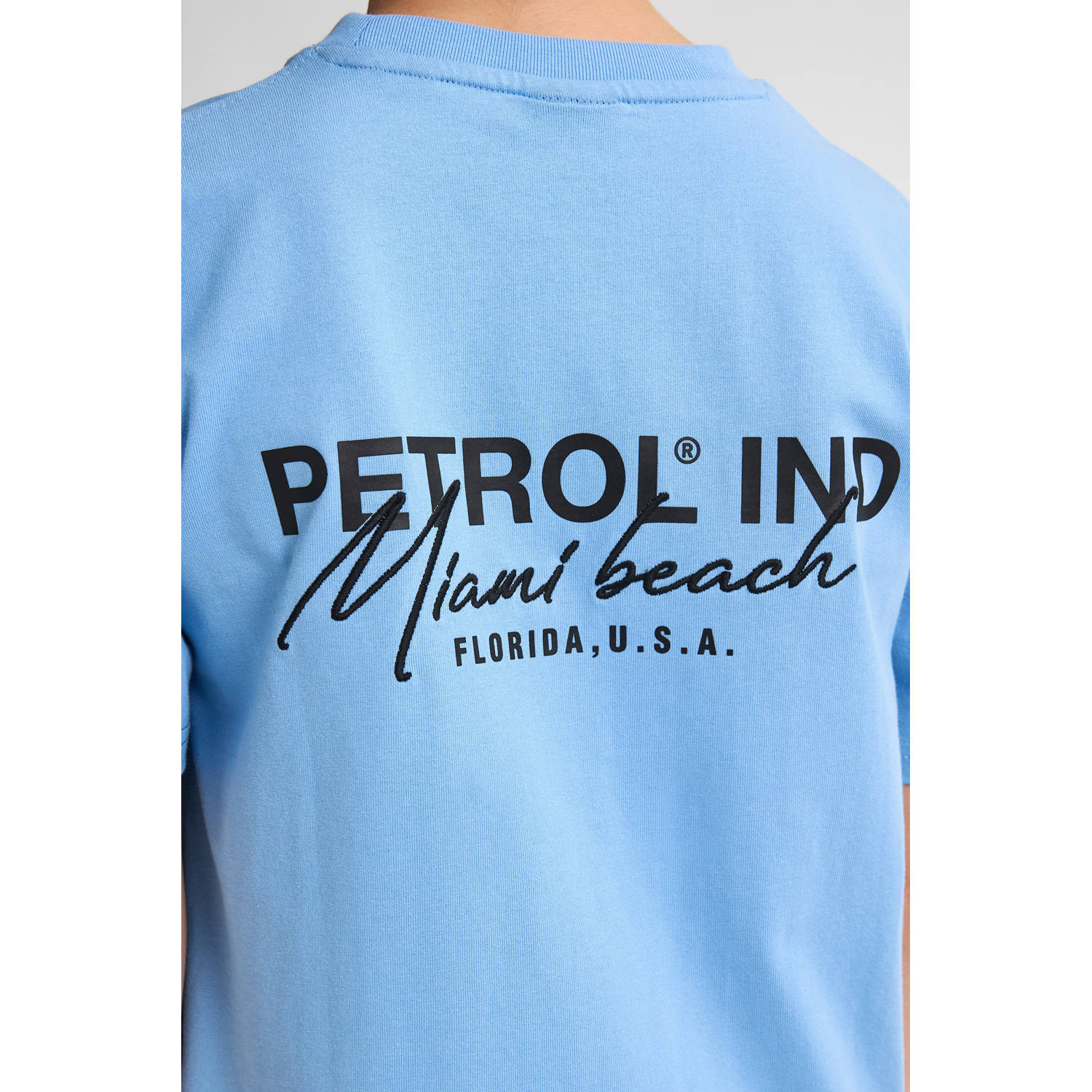 Petrol Industries T-shirt blauw