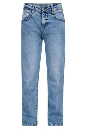 relaxed loose fit jeans medium blue denim