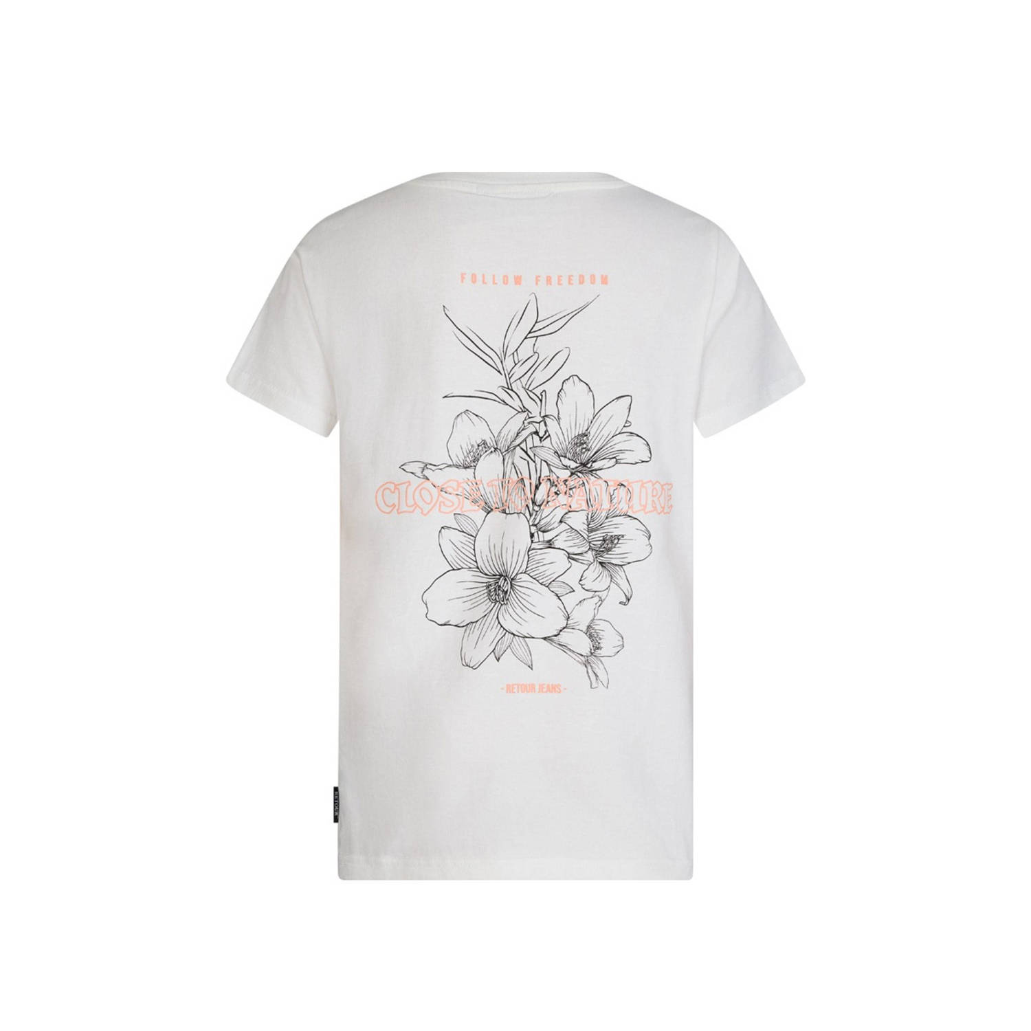 Retour Jeans T-shirt ecru