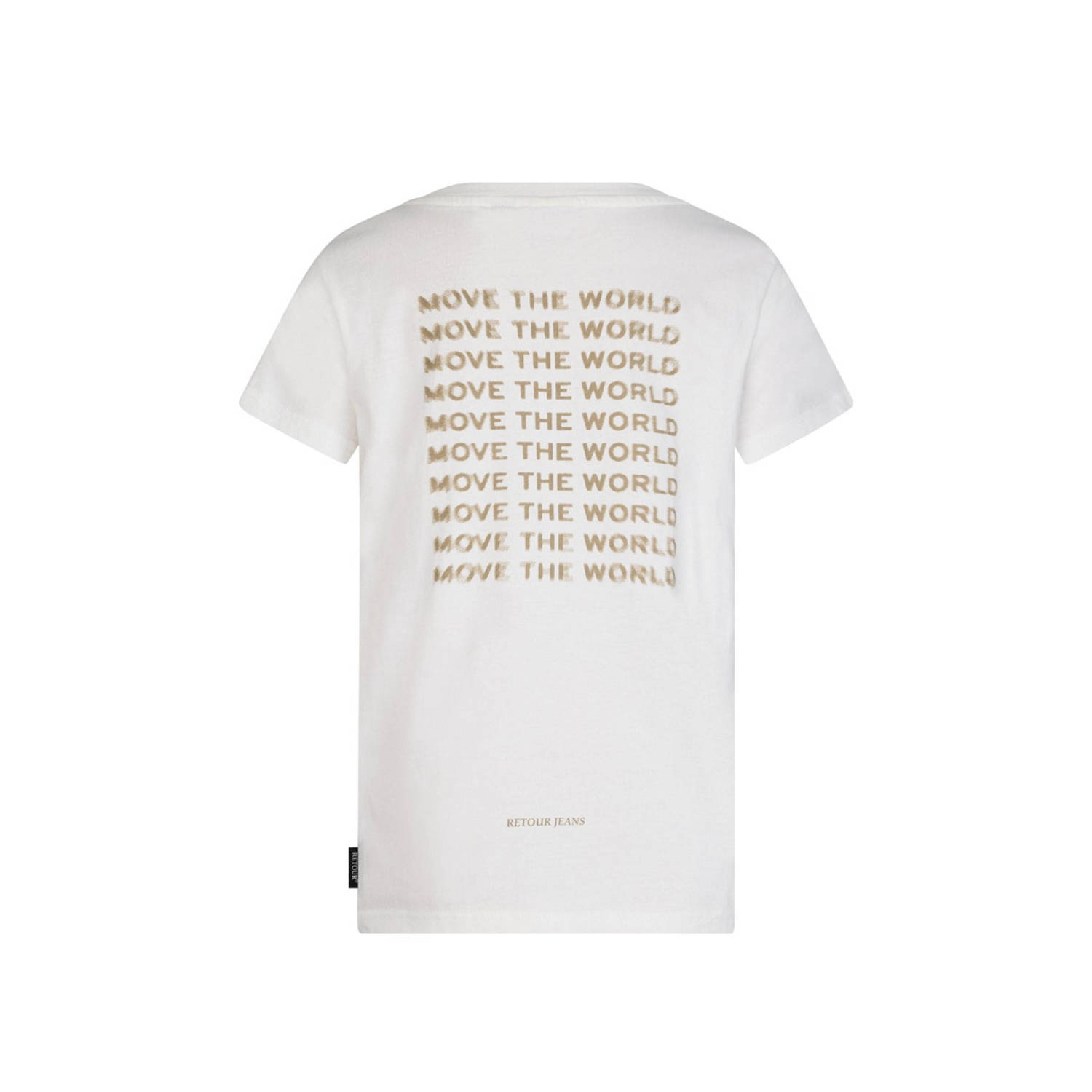 Retour Jeans T-shirt ecru