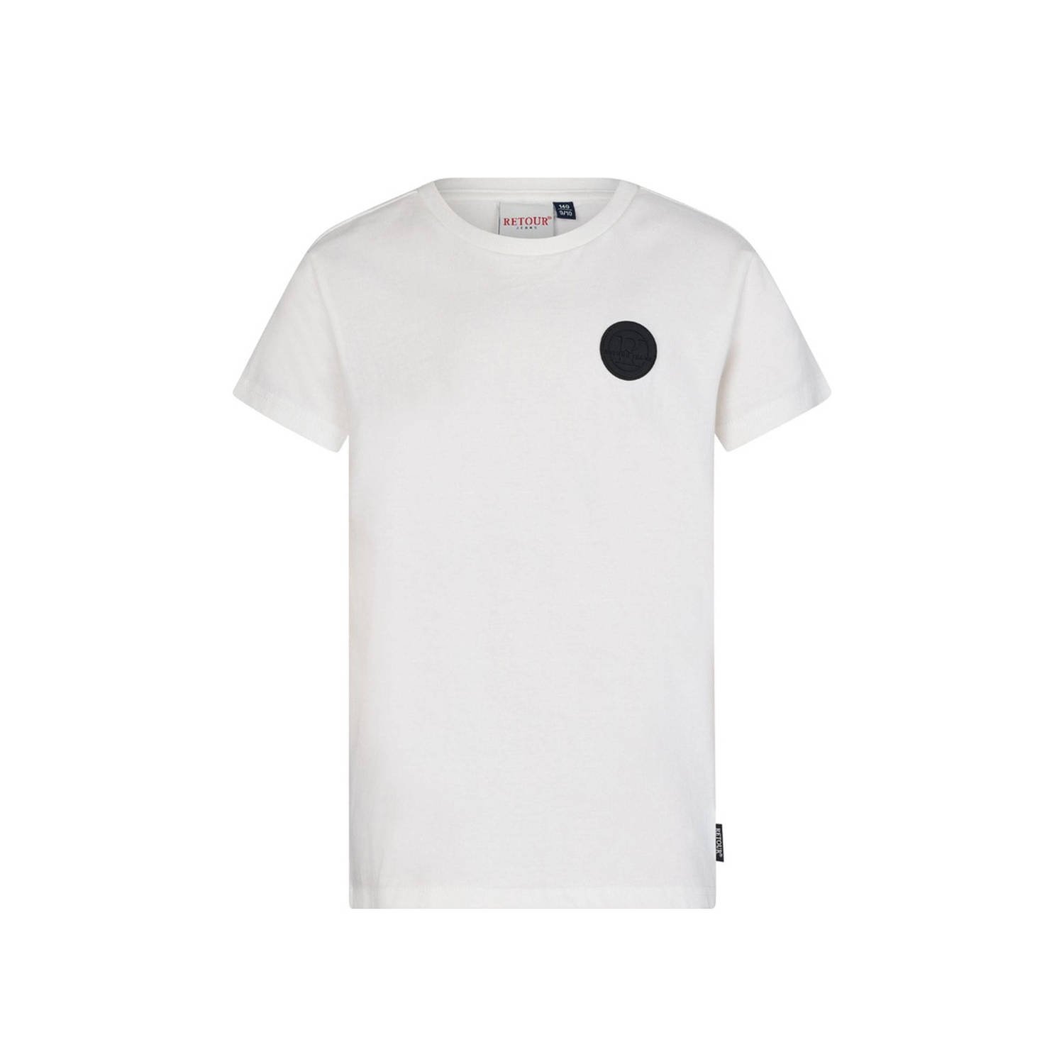 RETOUR Jongens Polo's & T-shirts Kyle Wit
