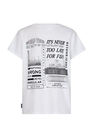 T-shirt wit