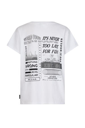 T-shirt wit