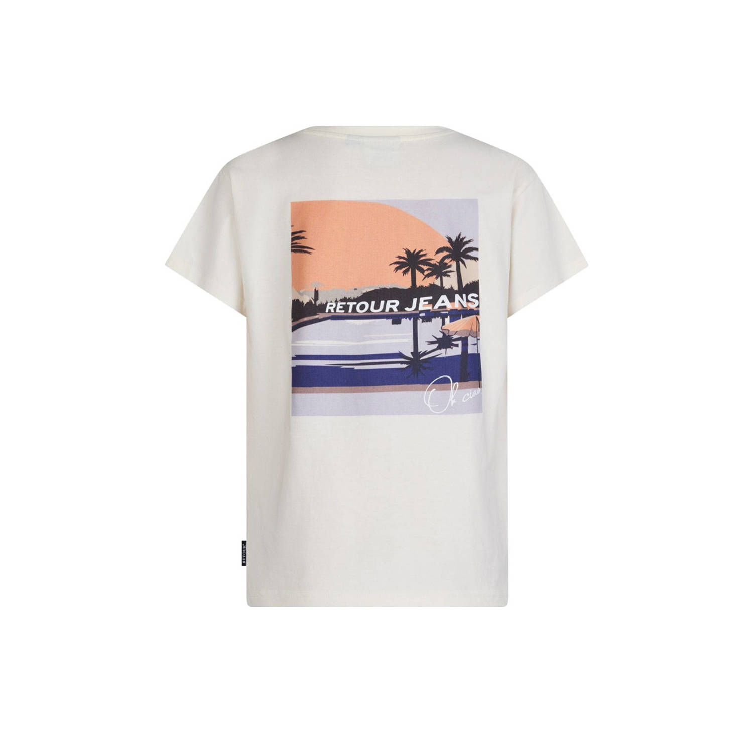 Retour Jeans T-shirt wit