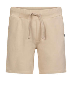 straight sweatshort beige