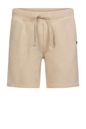 straight sweatshort beige