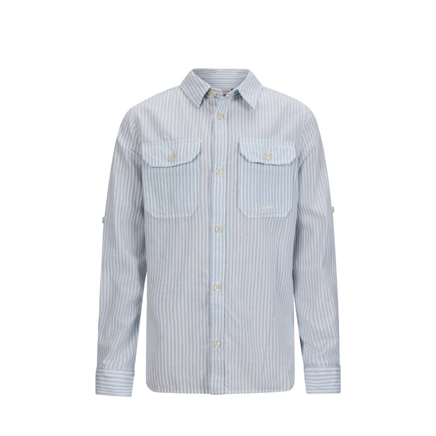 Retour Jeans overhemd lichtblauw