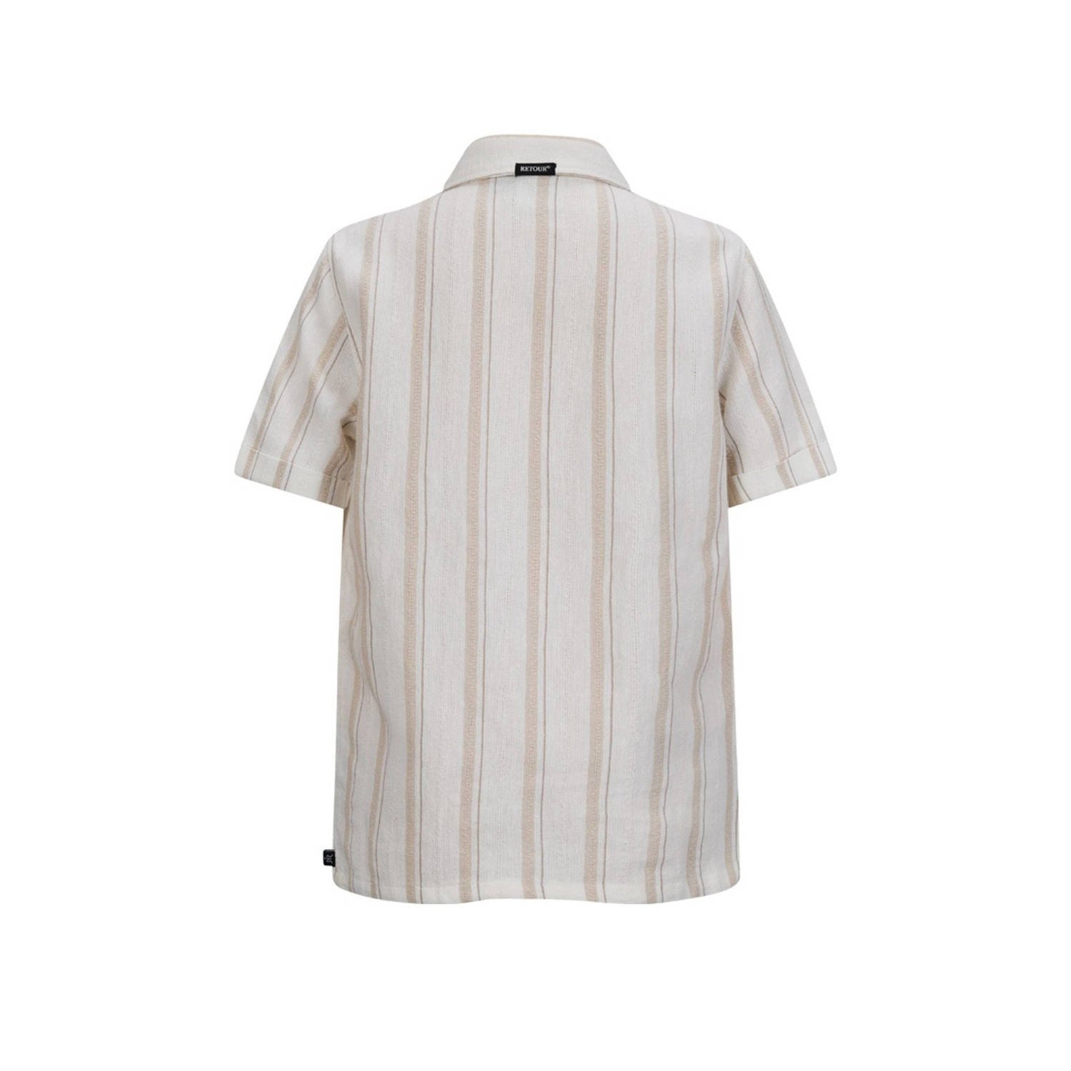 Retour Jeans overhemd beige