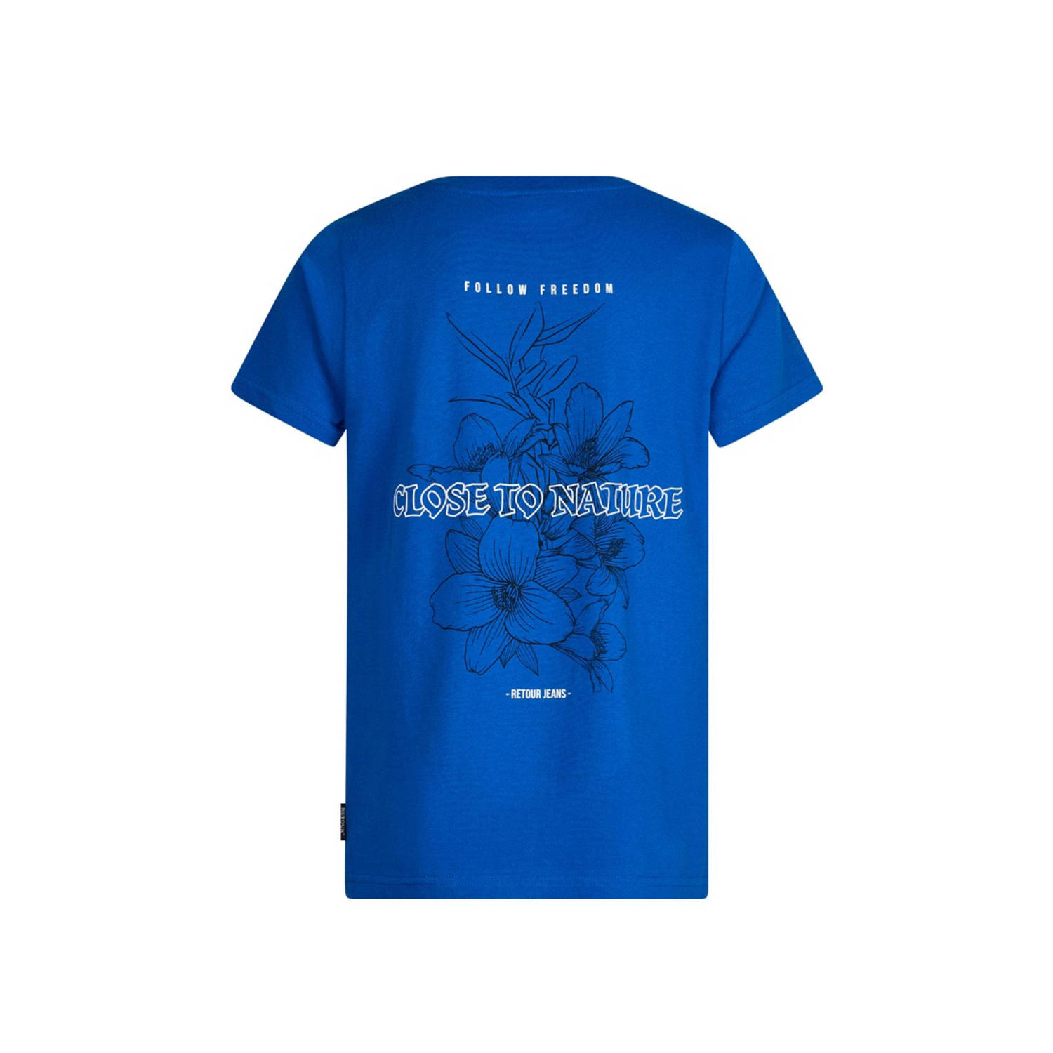 Retour Jeans T-shirt blauw