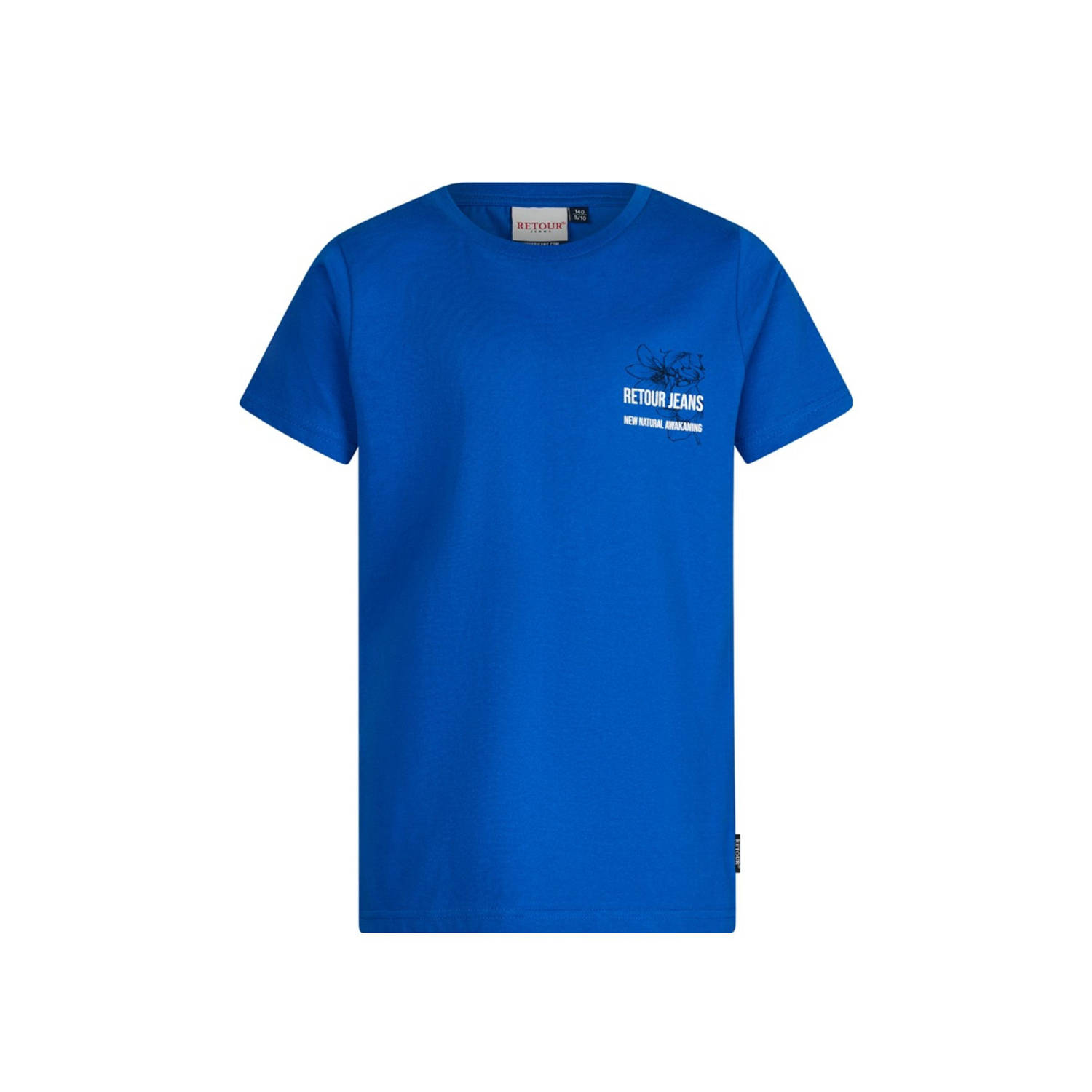 RETOUR Jongens Polo's & T-shirts Nathan Blauw