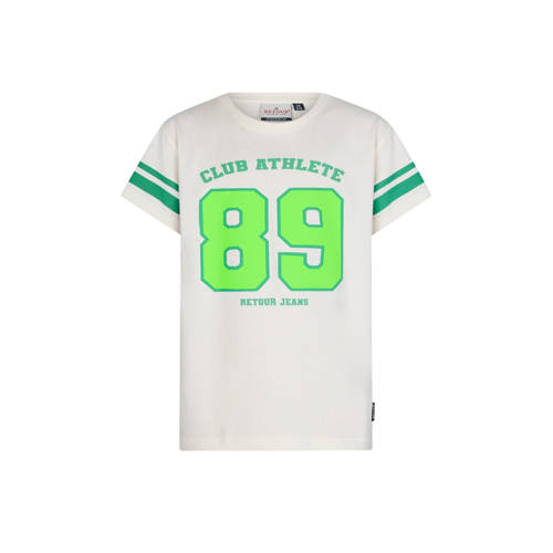 Retour Jeans T-shirt ecru afbeelding
