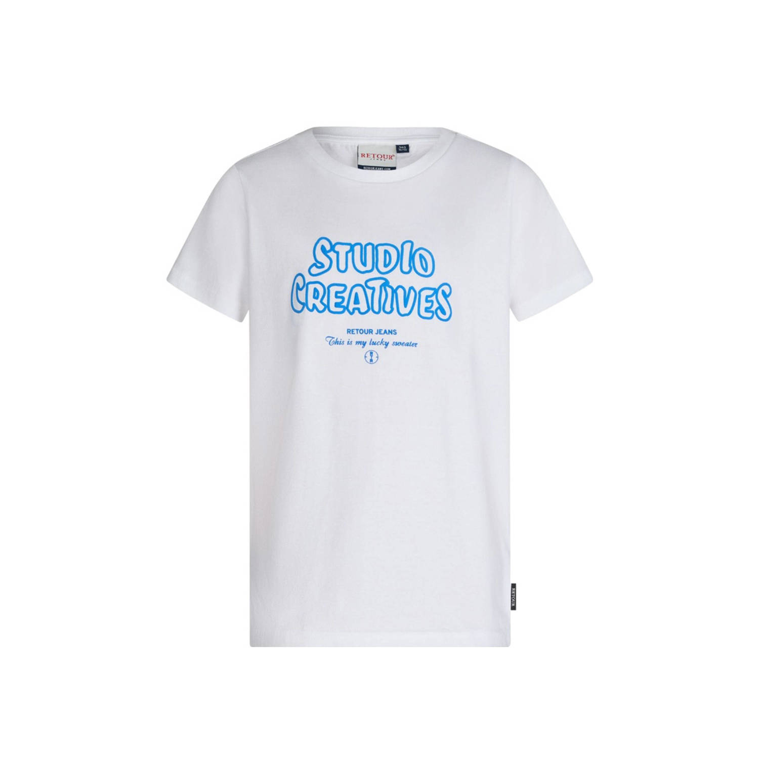 Retour Jeans T-shirt wit