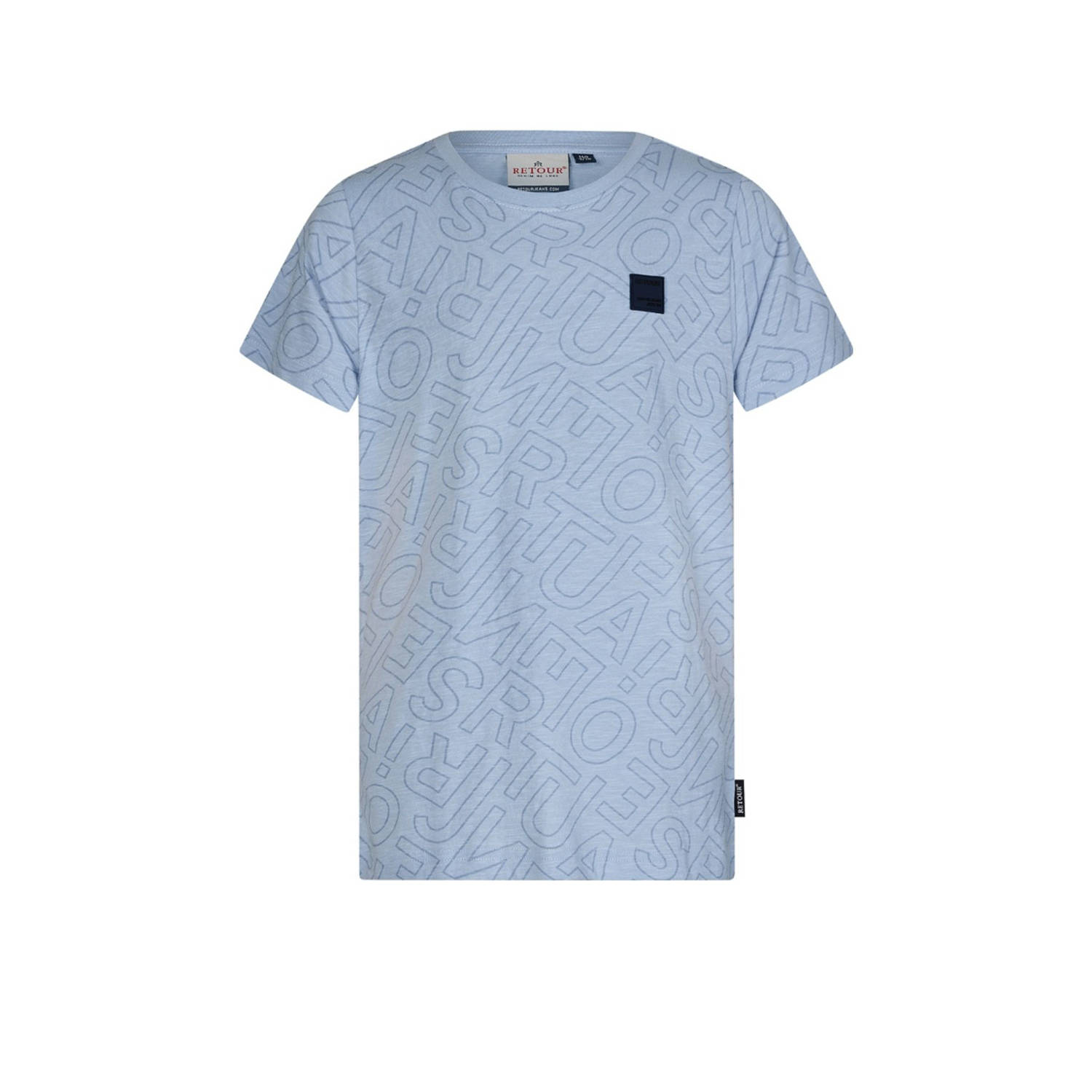 Retour Jeans T-shirt lichtblauw