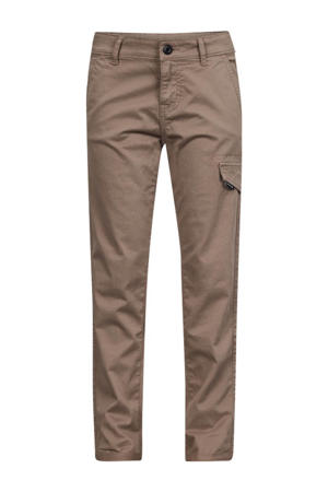 straight casual broek bruin