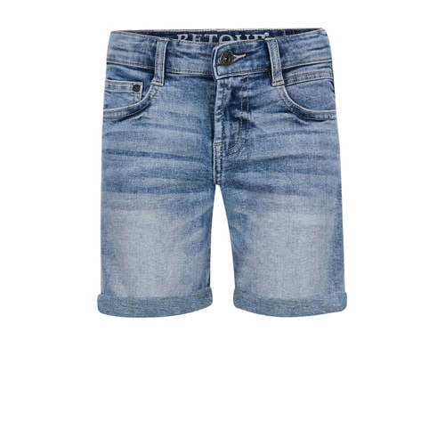 Retour Jeans denim straight short light blue denim afbeelding