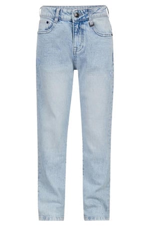 relaxed loose fit jeans light blue denim