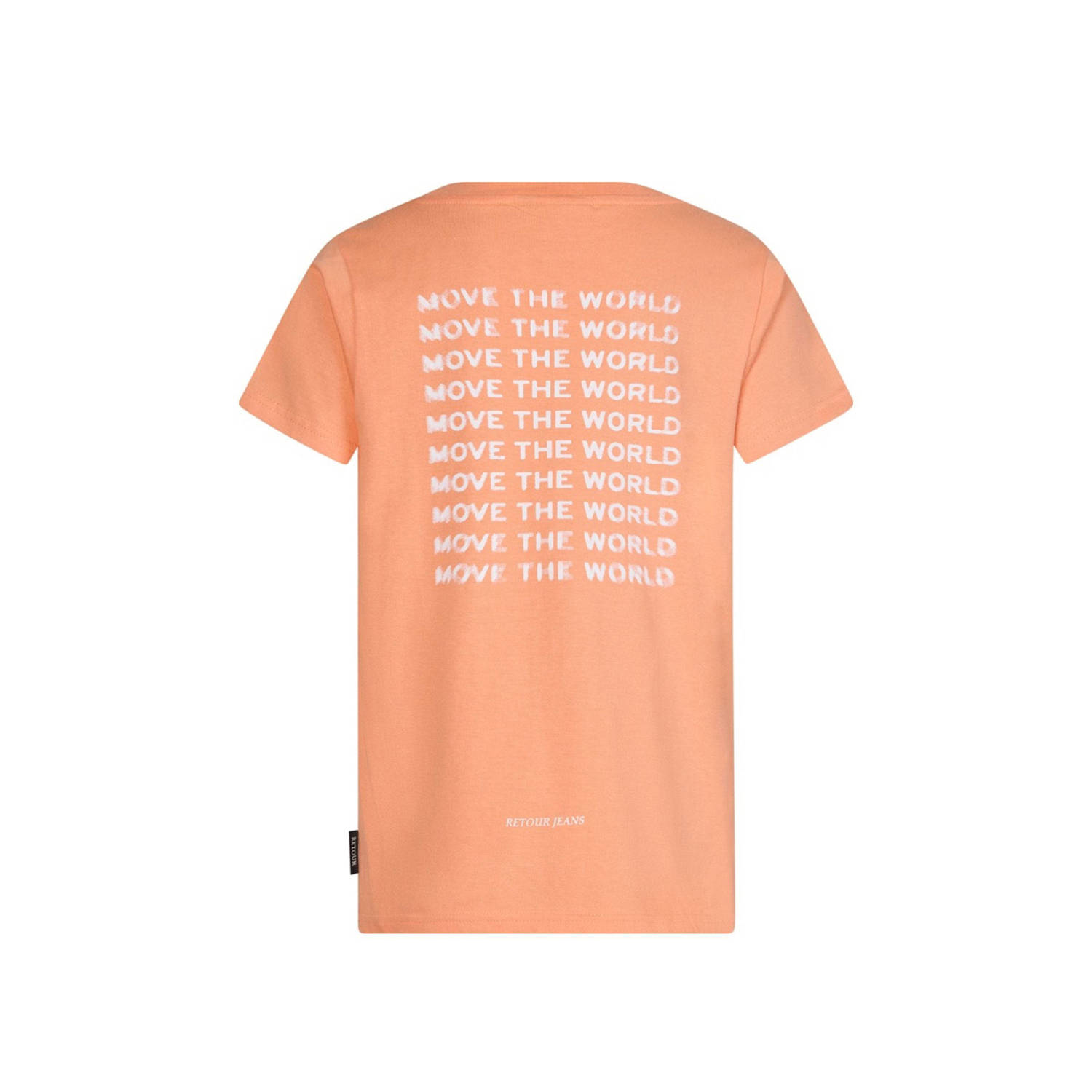 Retour Jeans T-shirt oranje