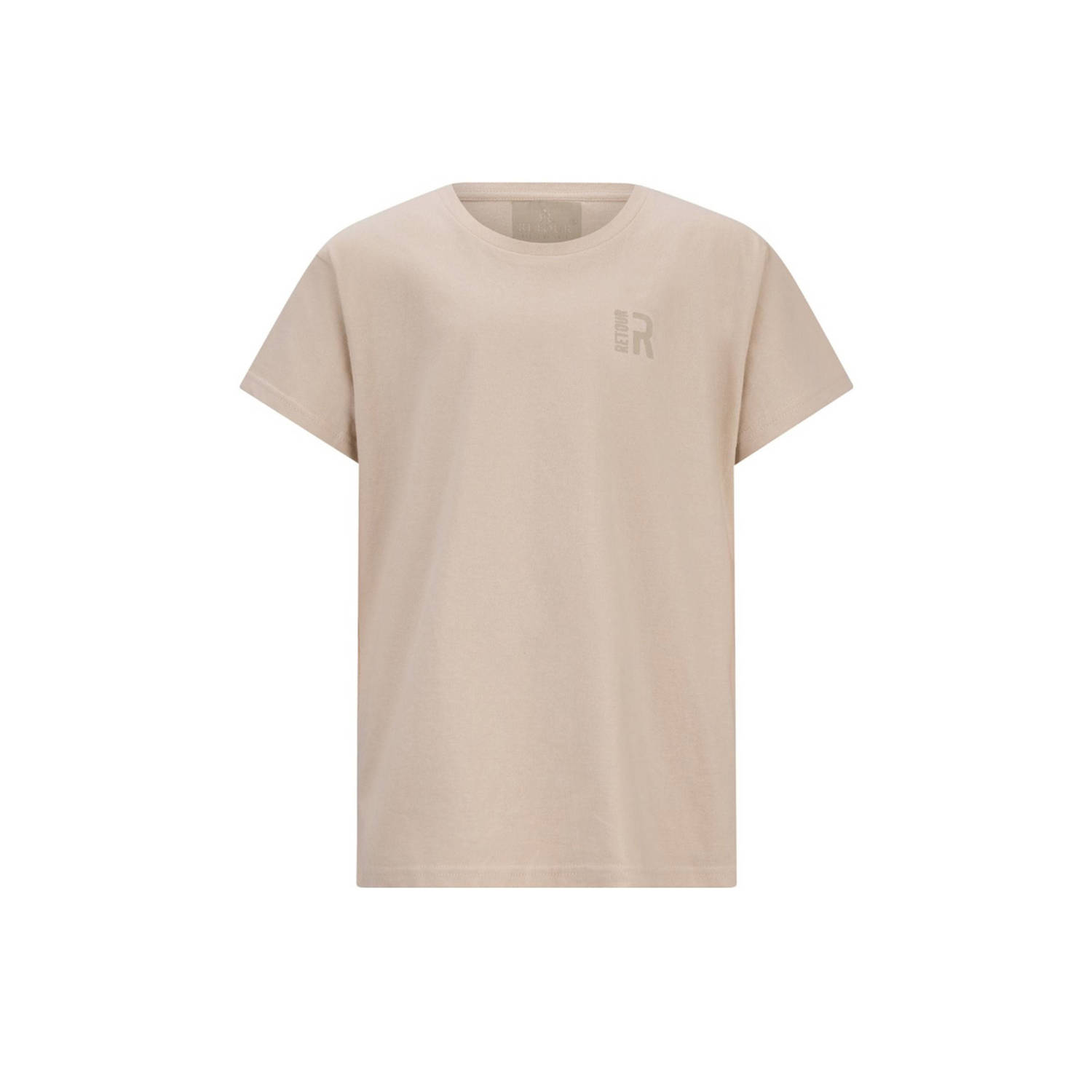 RETOUR Jongens Polo's & T-shirts Seth Ecru