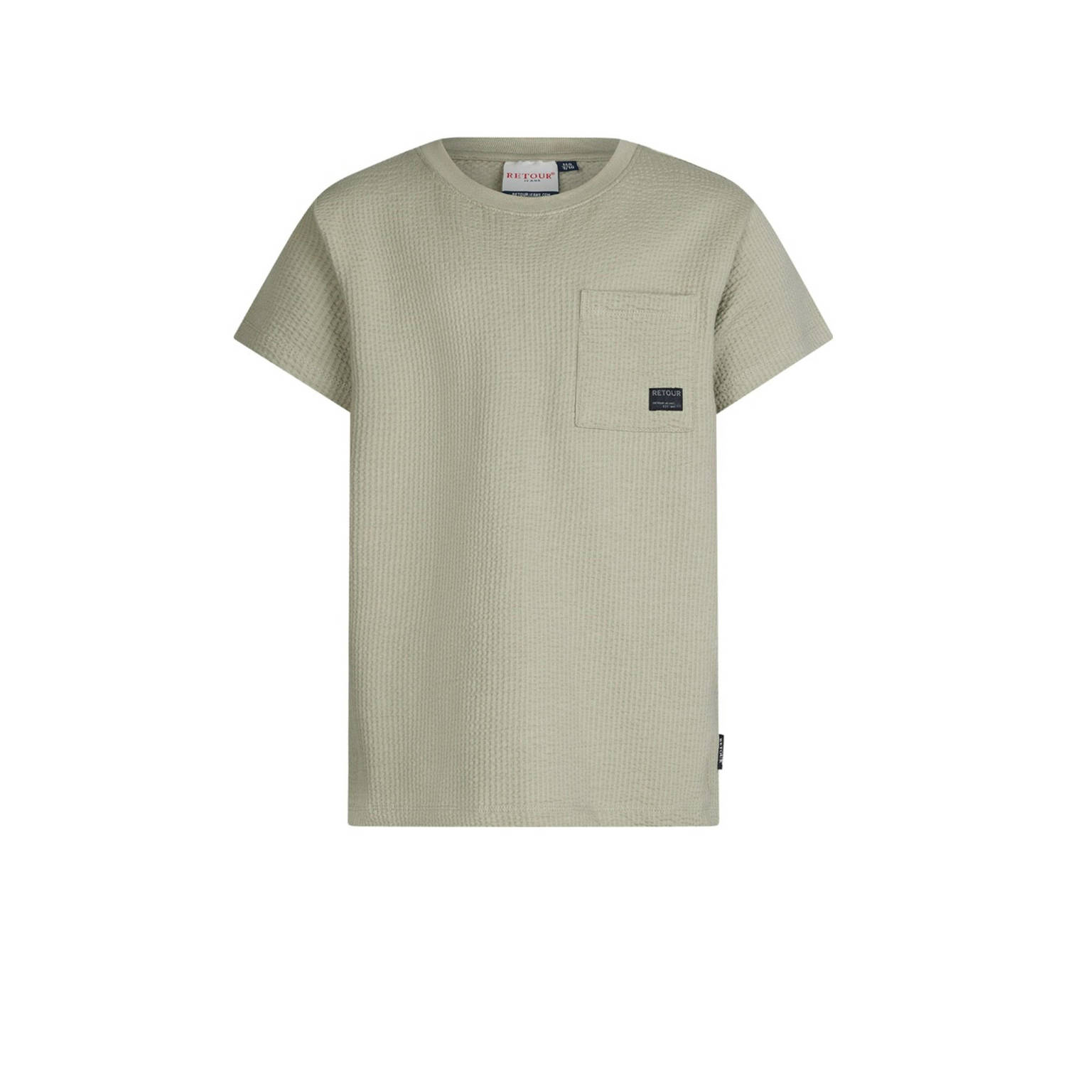 RETOUR Jongens Polo's & T-shirts Xavier 1 Grijs