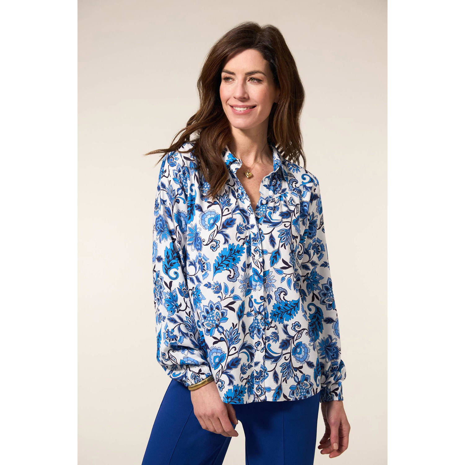 Miss Etam blouse blauw