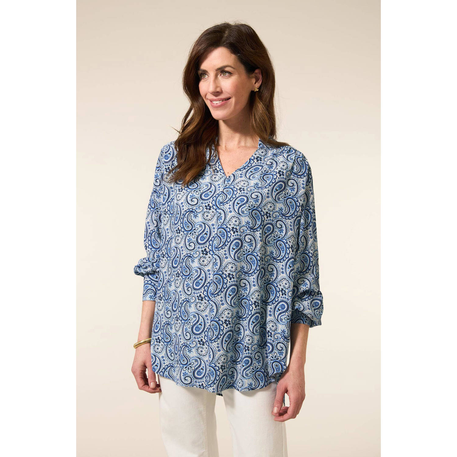Miss Etam blousetop blauw