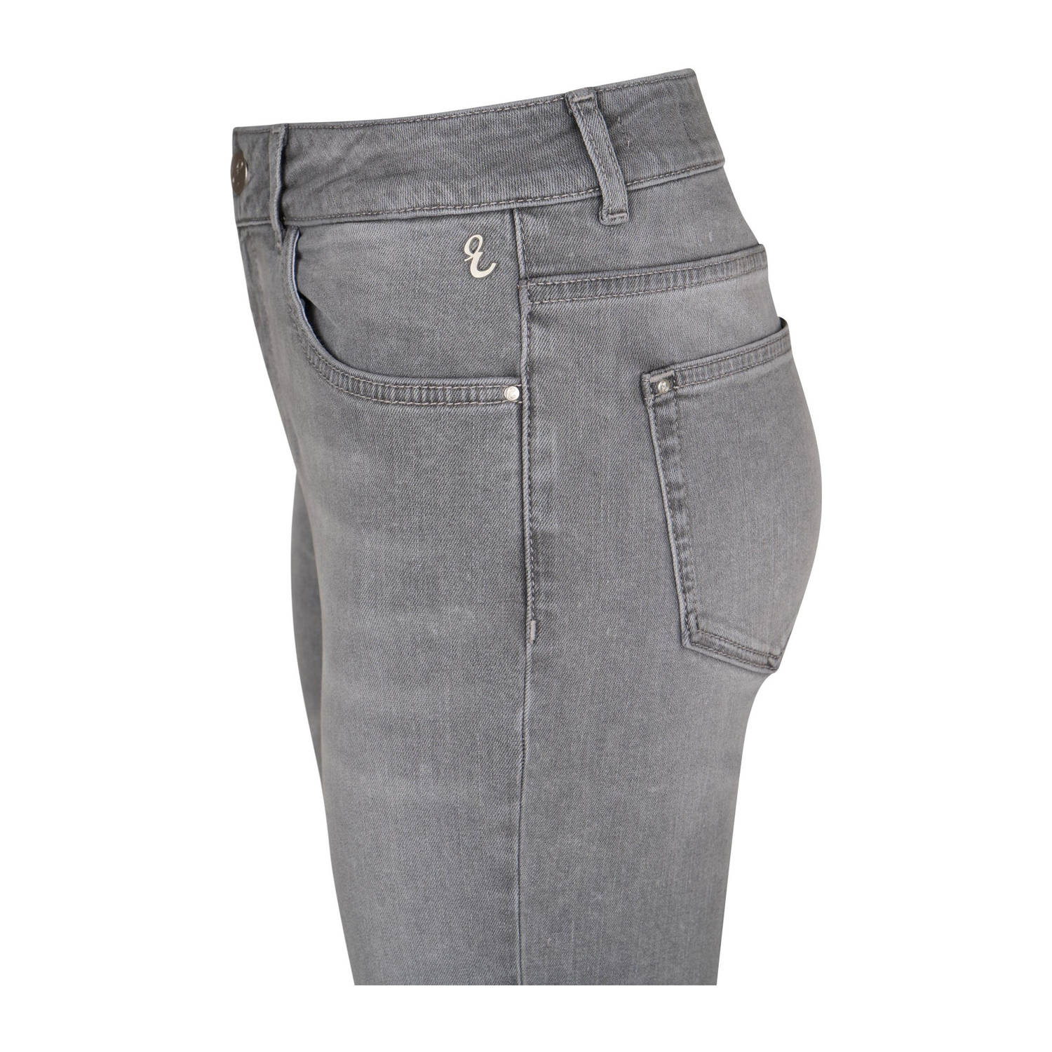 Miss Etam flared jeans grijs