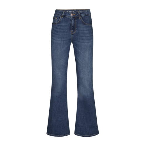 Miss Etam flared jeans medium blue denim afbeelding