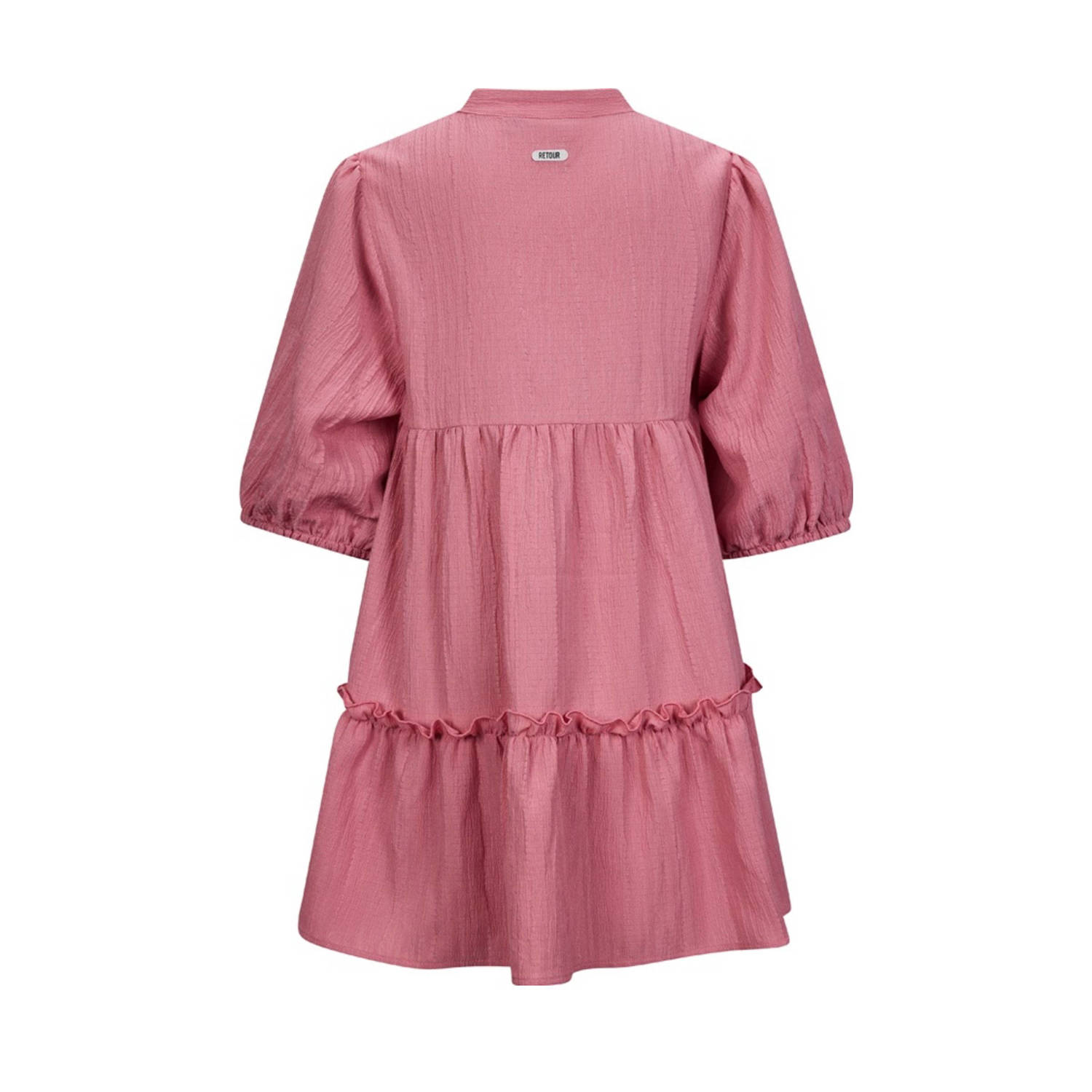 Retour Jeans midi jurk roze