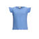 Retour Jeans T-shirt lichtblauw rib gebreid