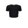 Retour Jeans T-shirt zwart rib gebreid