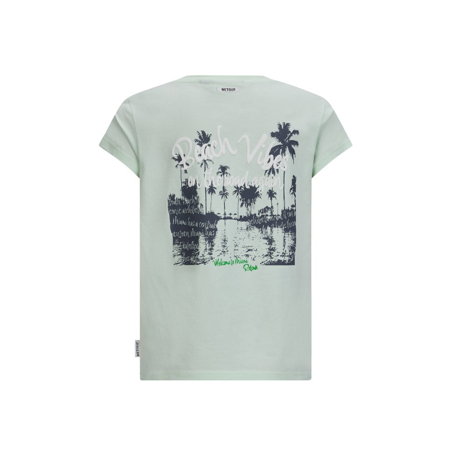 Retour Jeans T-shirt groen