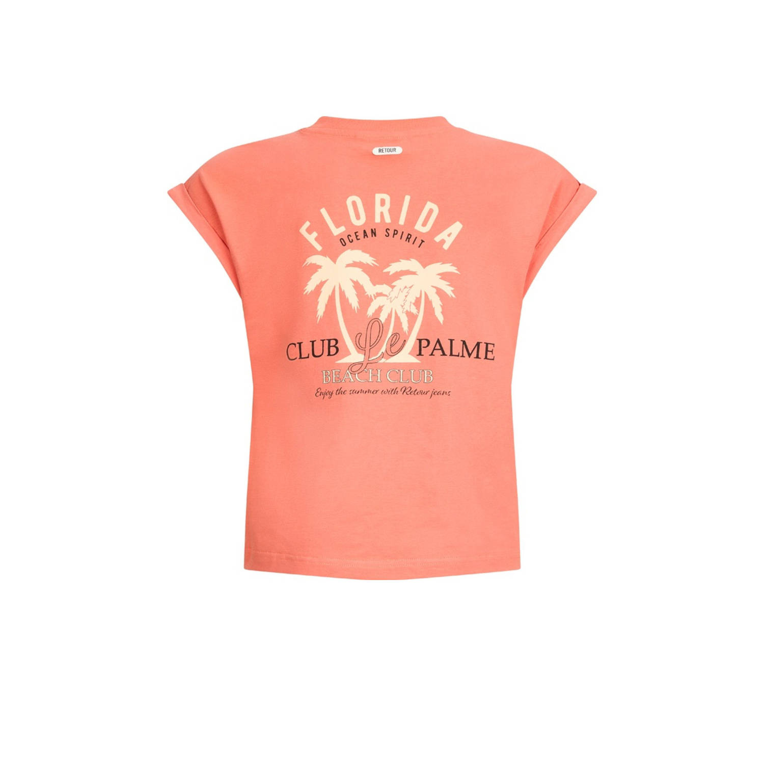 Retour Jeans T-shirt koraaloranje