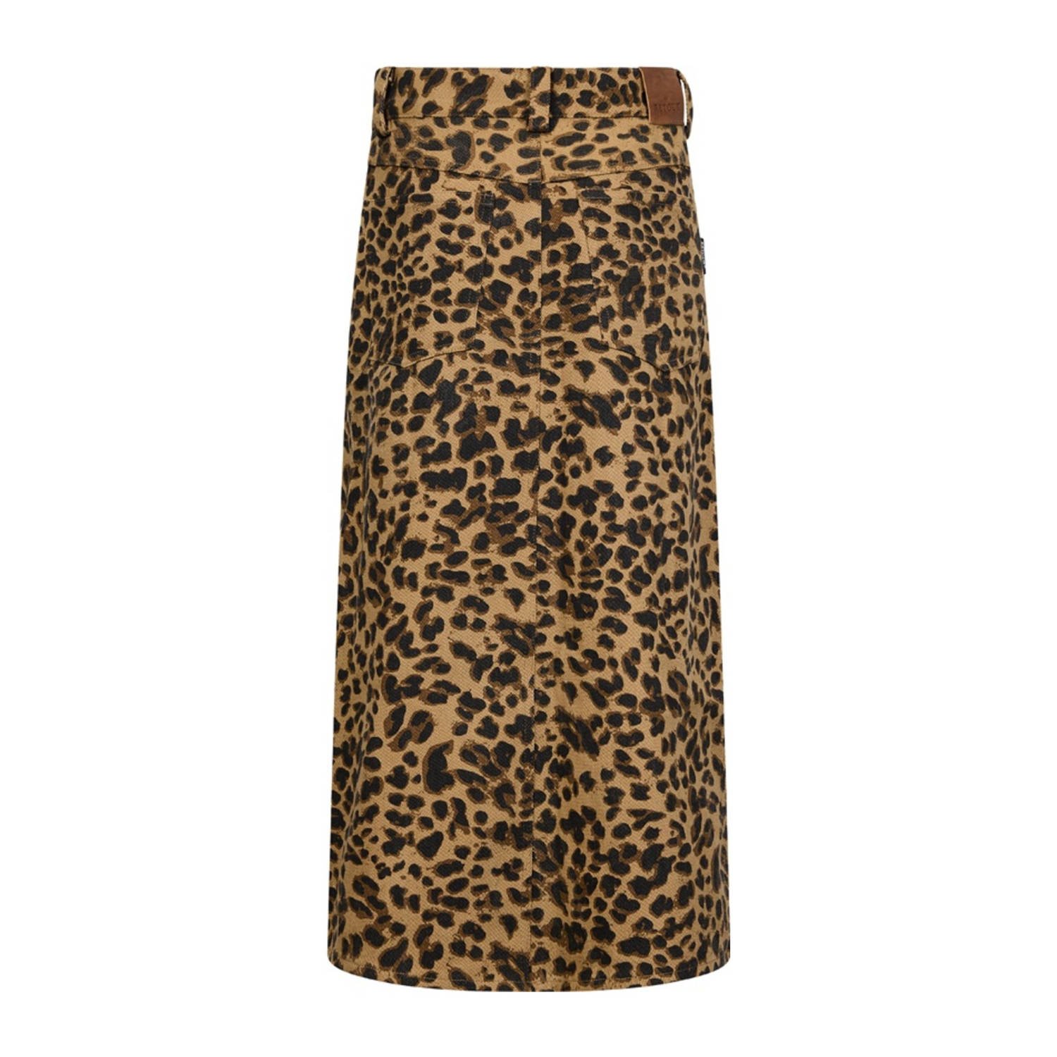 Retour Jeans midi rok bruin