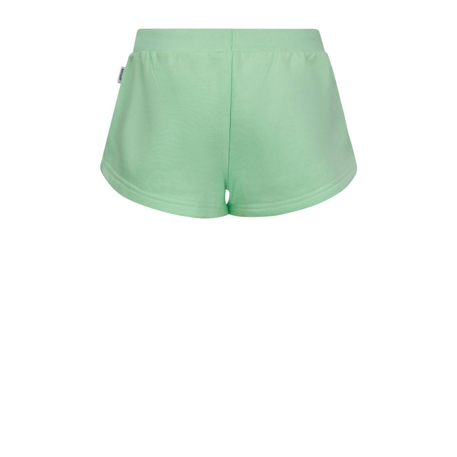 Retour Jeans regular sweatshort groen
