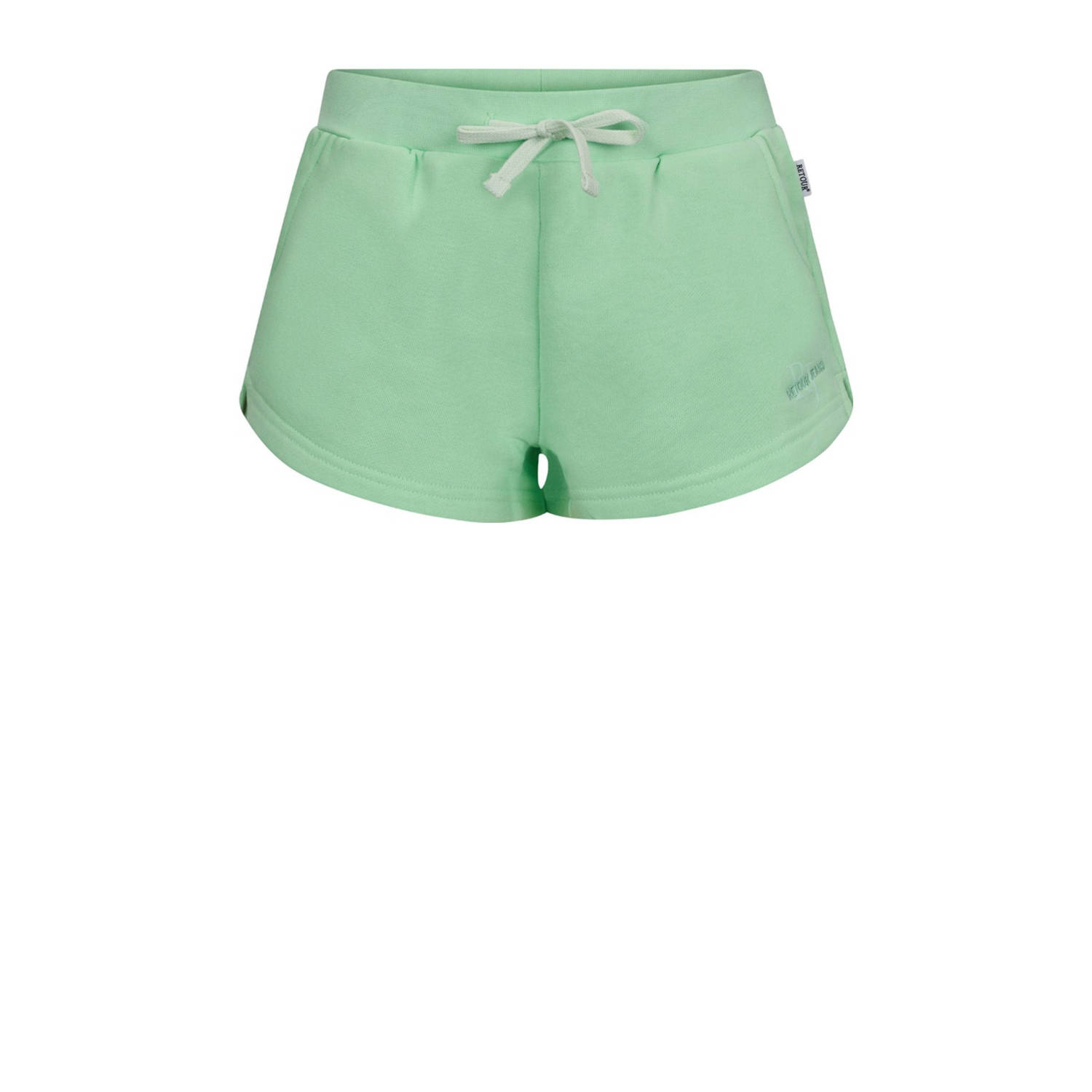 Retour Jeans regular sweatshort groen
