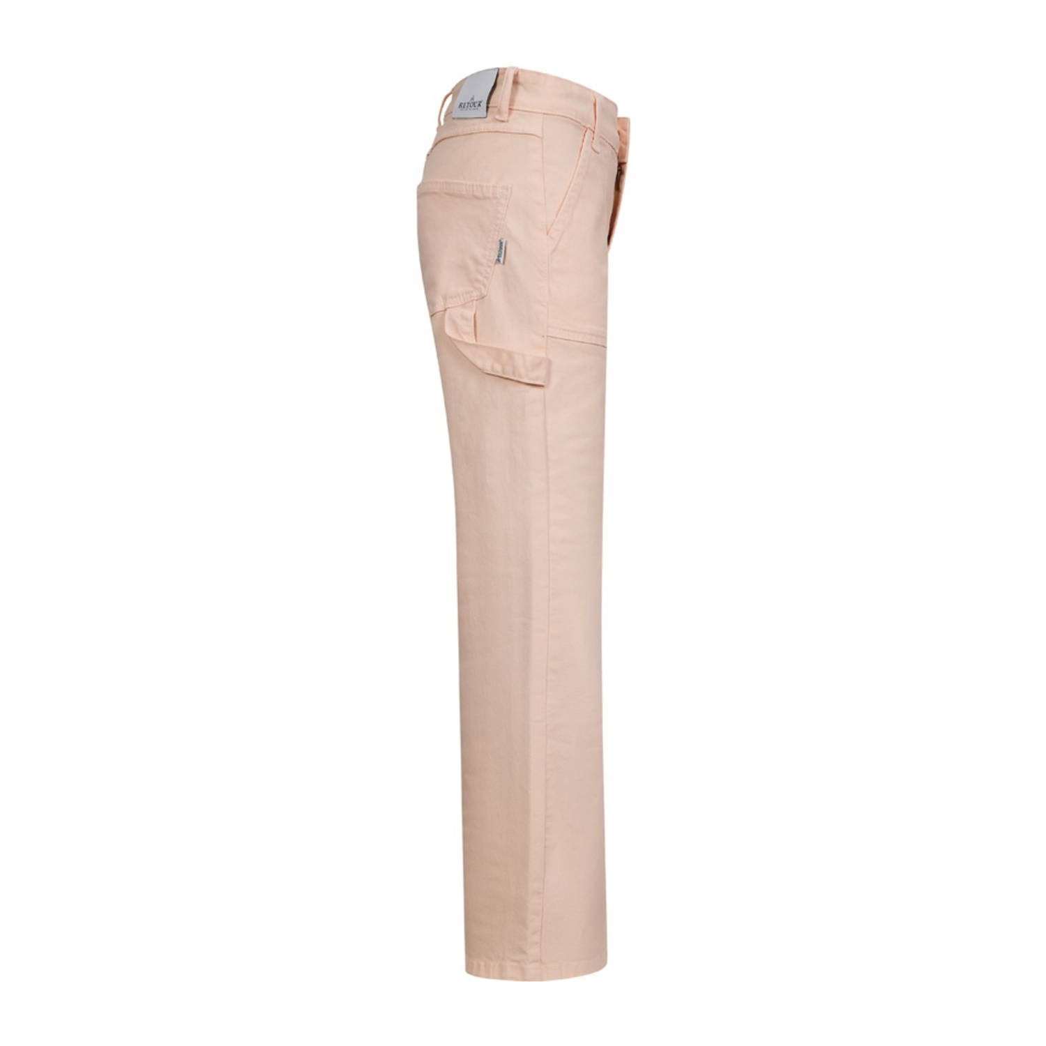 Retour Jeans loose casual broek roze