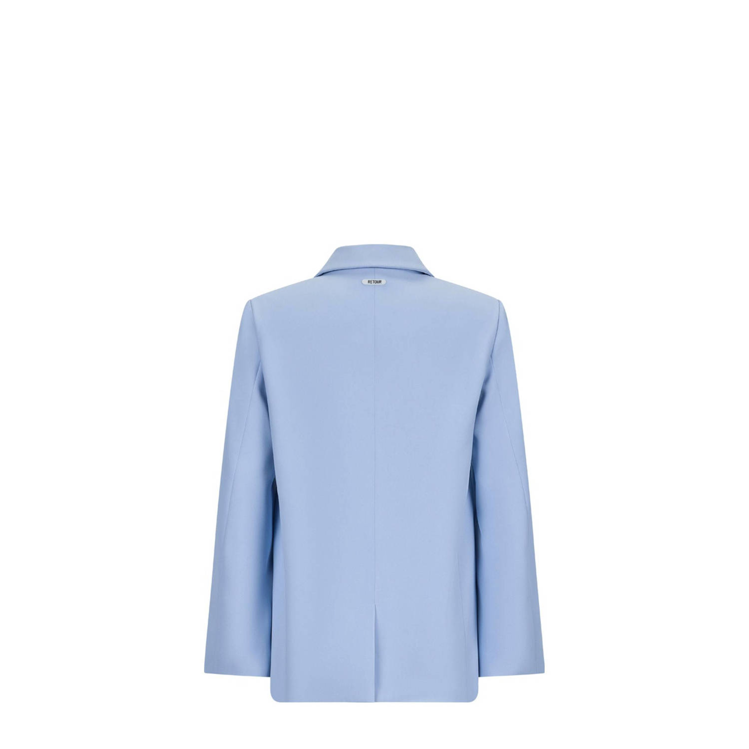 Retour Jeans regular fit blazer lichtblauw