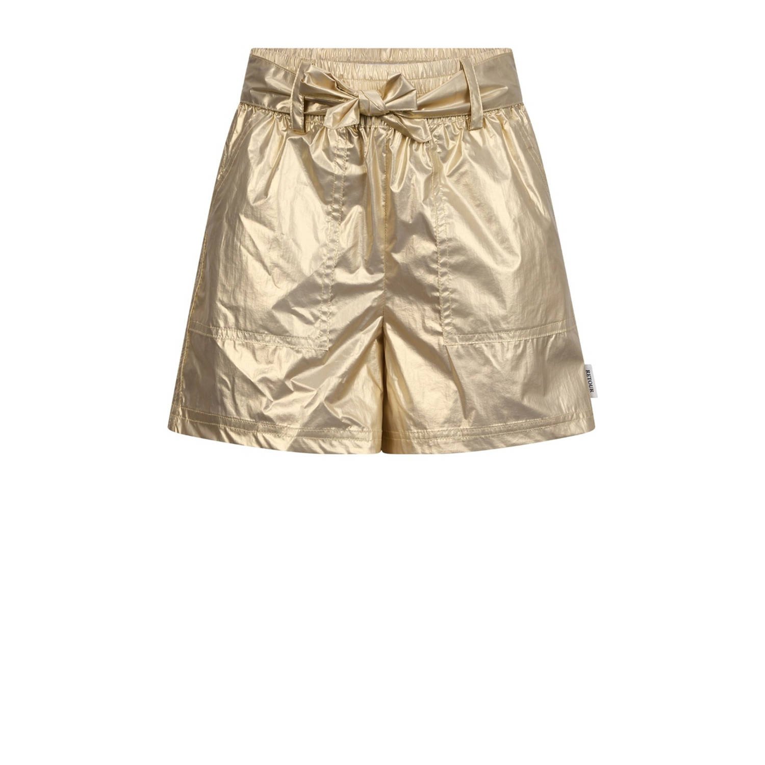 Retour Jeans loose casual short goud