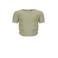 Retour Jeans T-shirt groen rib gebreid