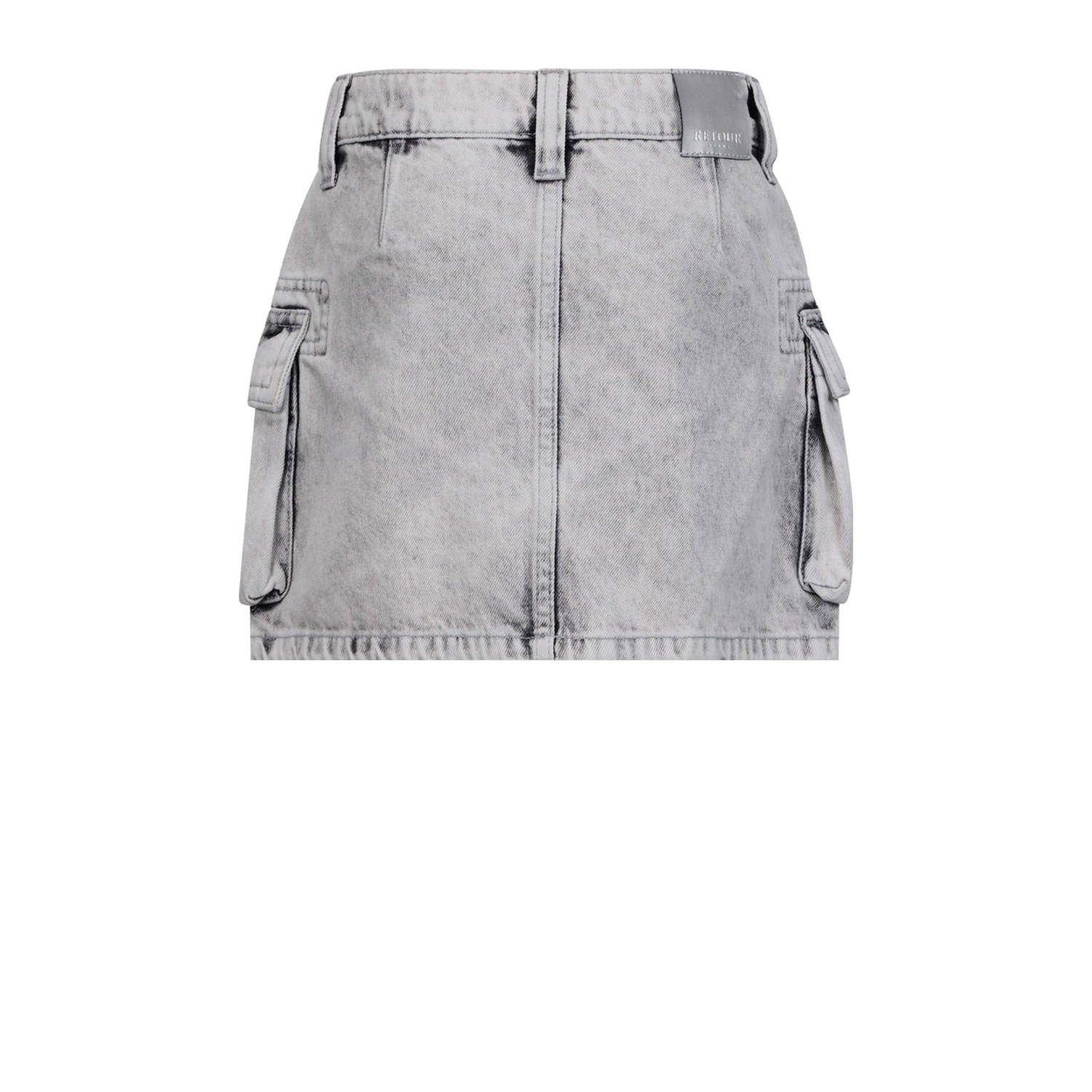 Retour Jeans denim spijkerrok grey denim