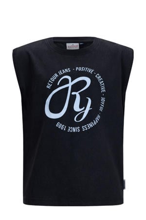 T-shirt zwart