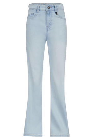 flared jeans light blue denim