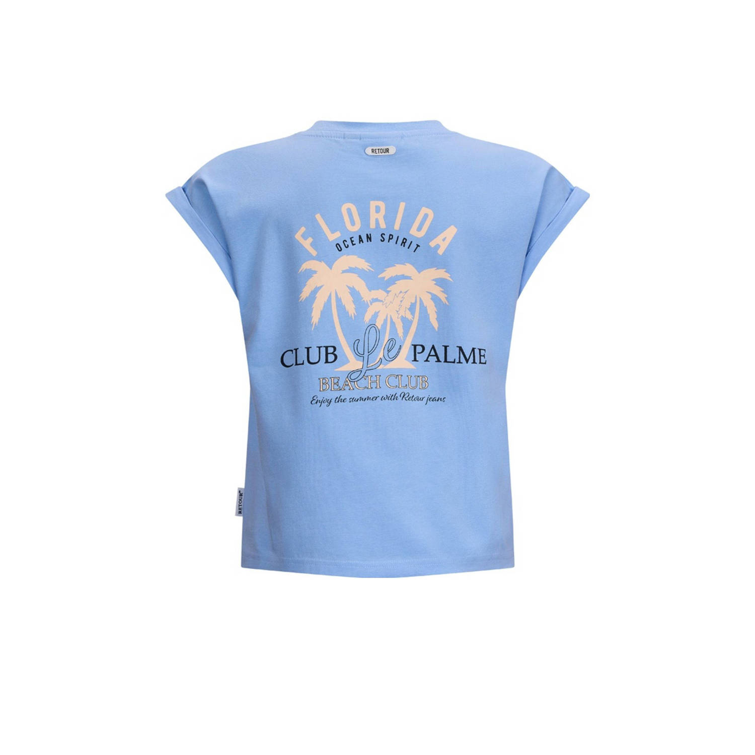 Retour Jeans T-shirt lichtblauw