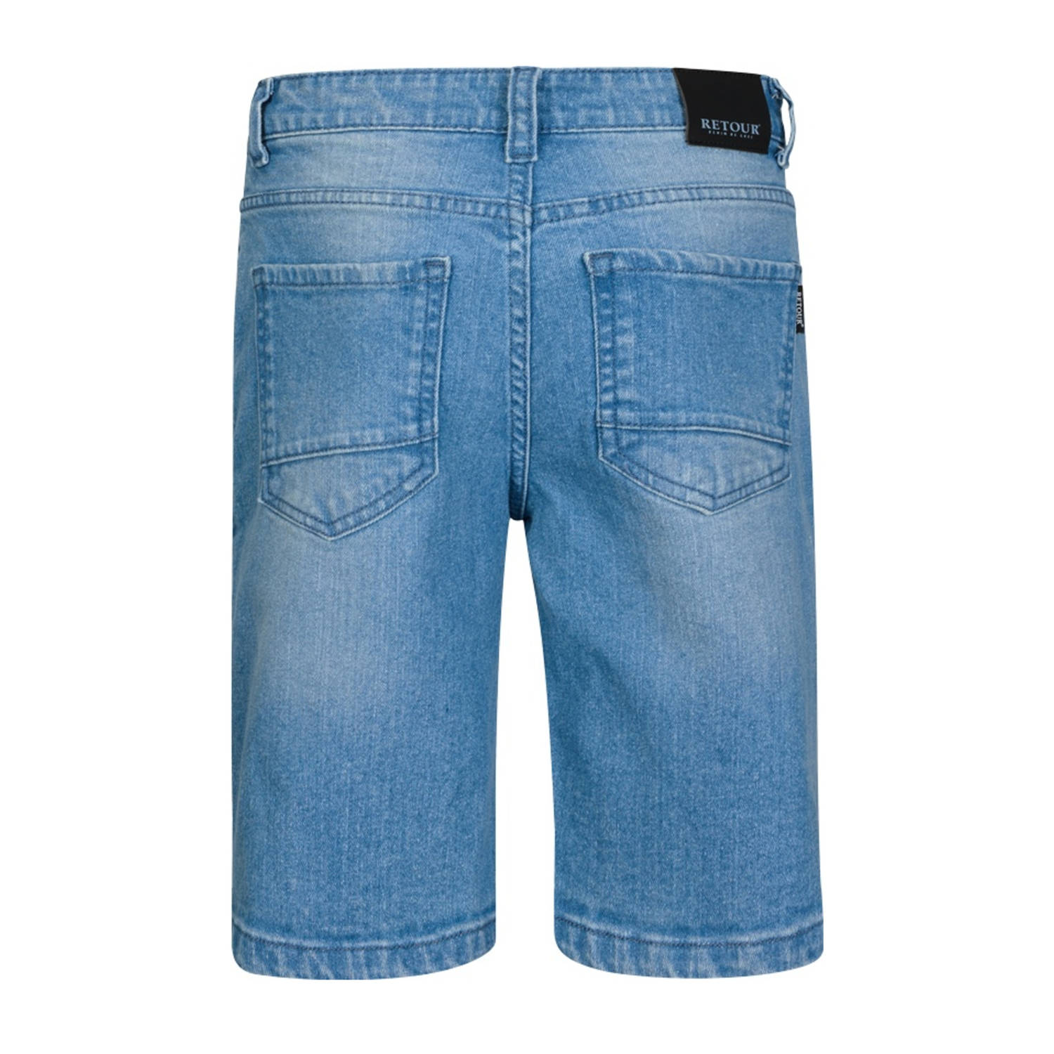 Retour Jeans denim loose short medium blue denim