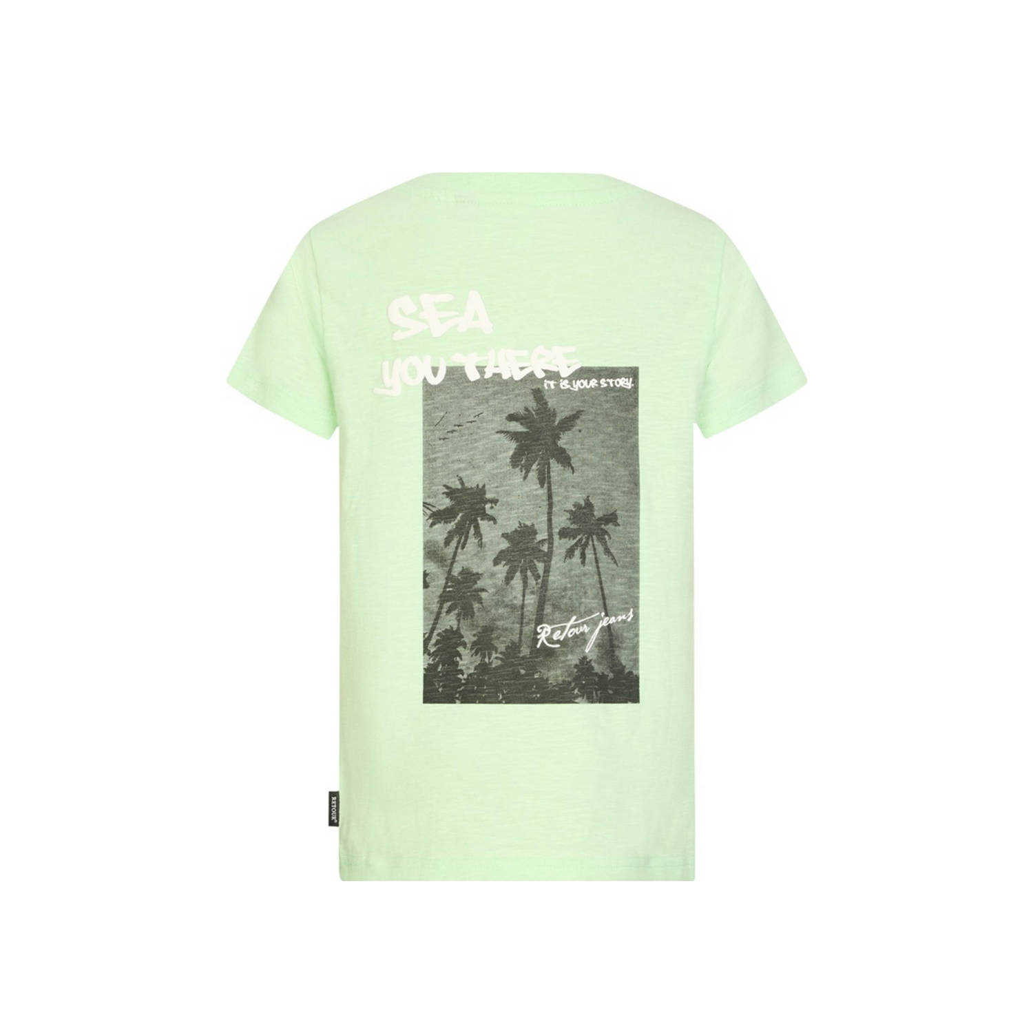 Retour Jeans T-shirt groen