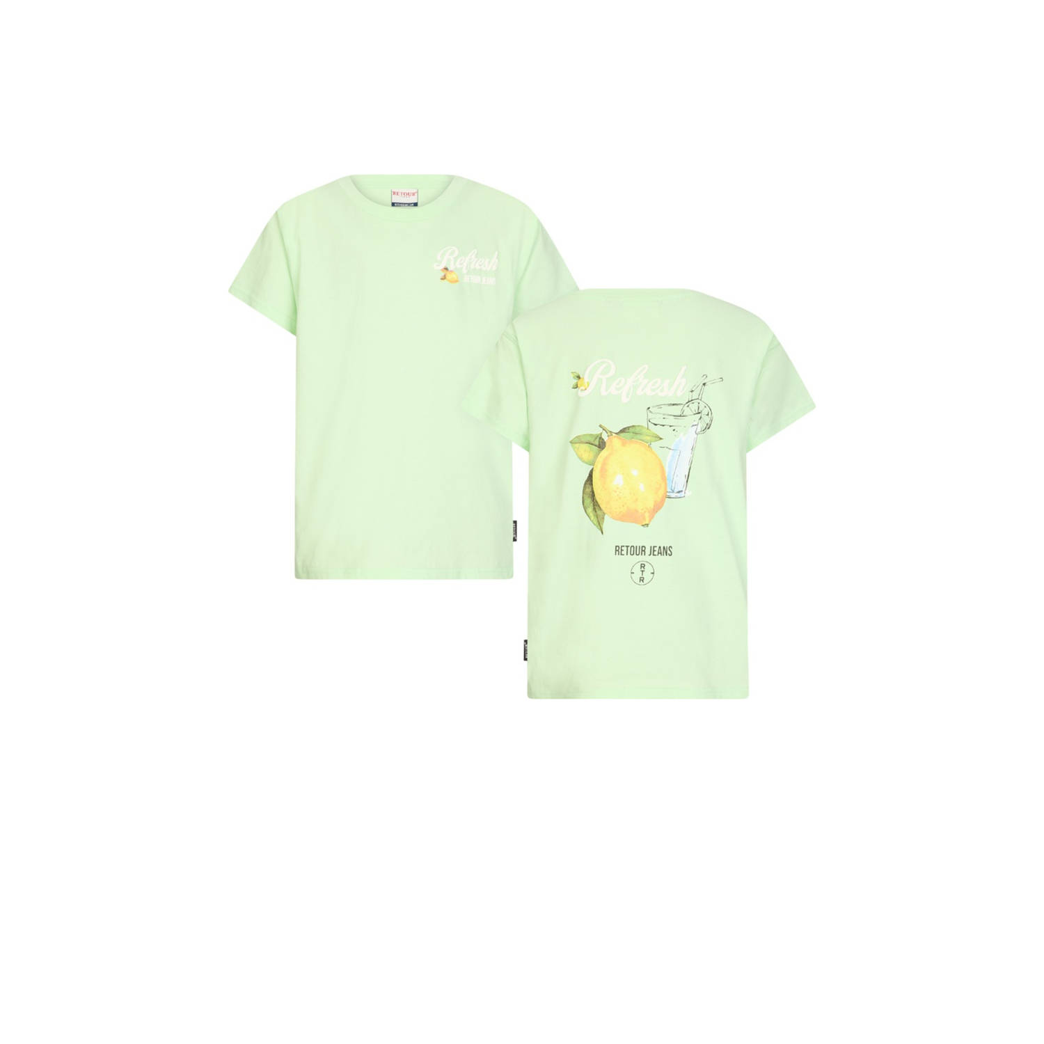 Retour Jeans T-shirt groen