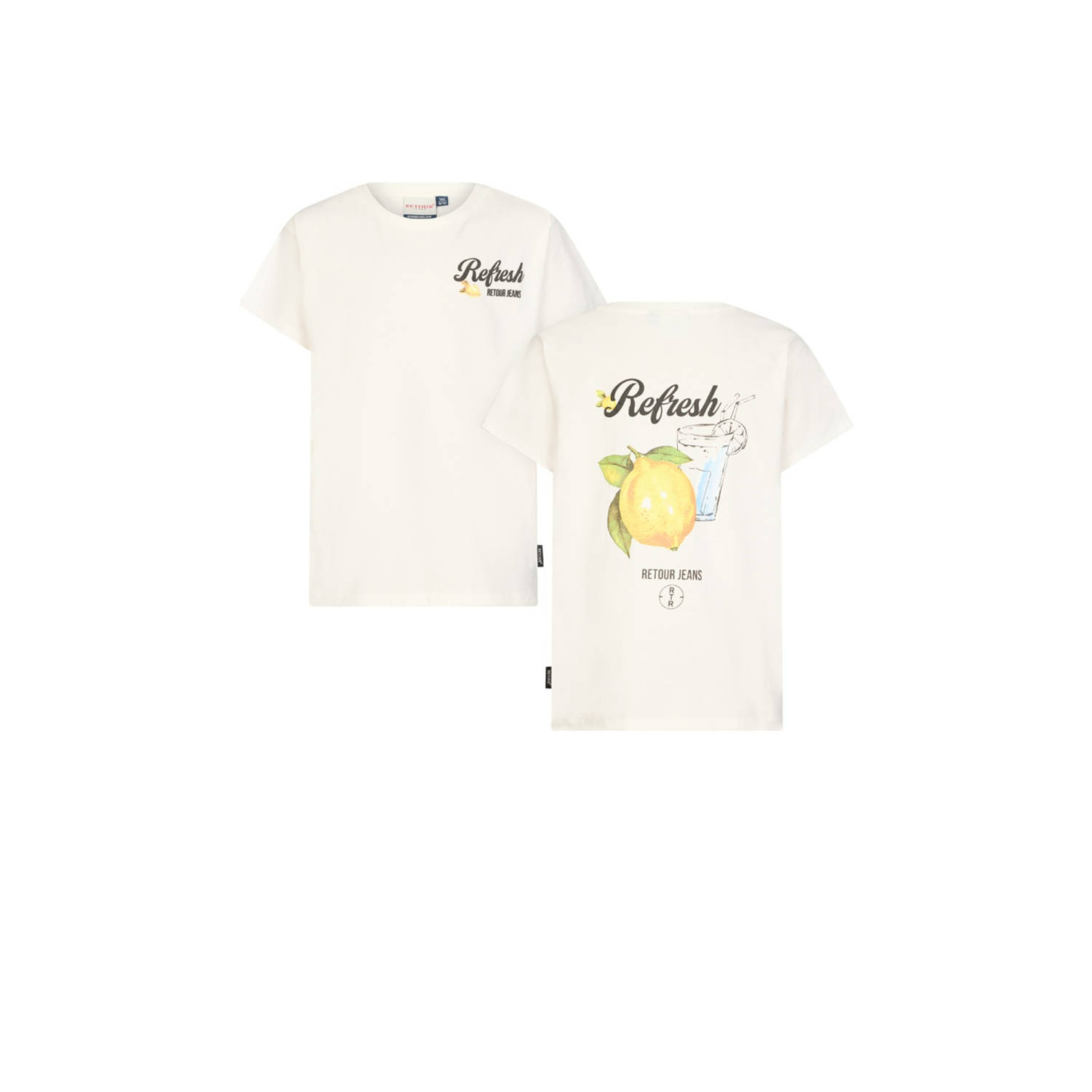 Retour Jeans T-shirt ecru