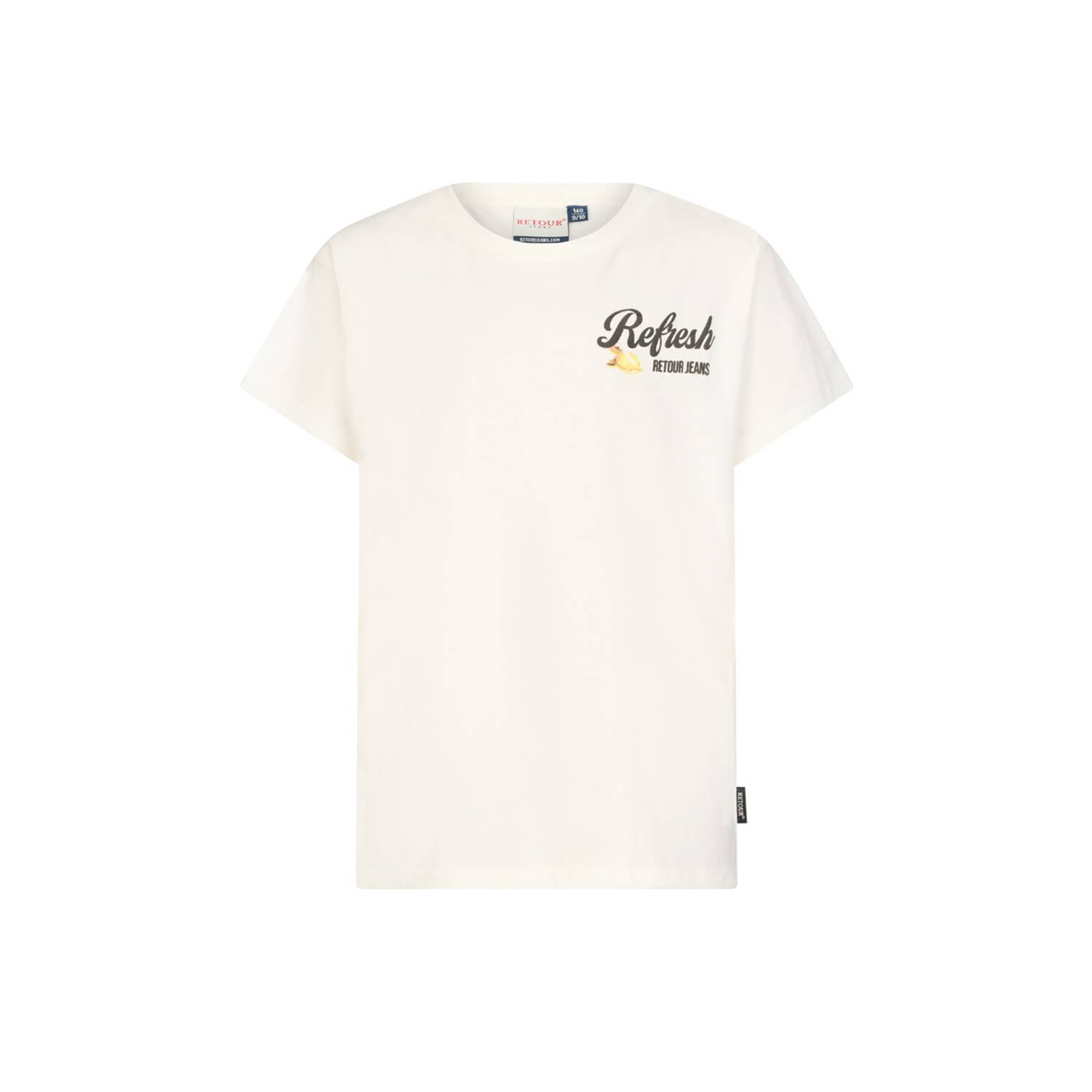 Retour Jeans T-shirt ecru