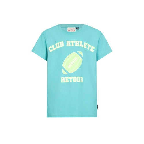 Retour Jeans T-shirt blauw afbeelding